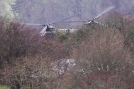 11 March 2021 - 14-18-04
Old Mill Creek is normally so quiet. Can you imagine rowing up the creek to find this bearing down on you. 
--------------------
RAF Chinook ZH902
